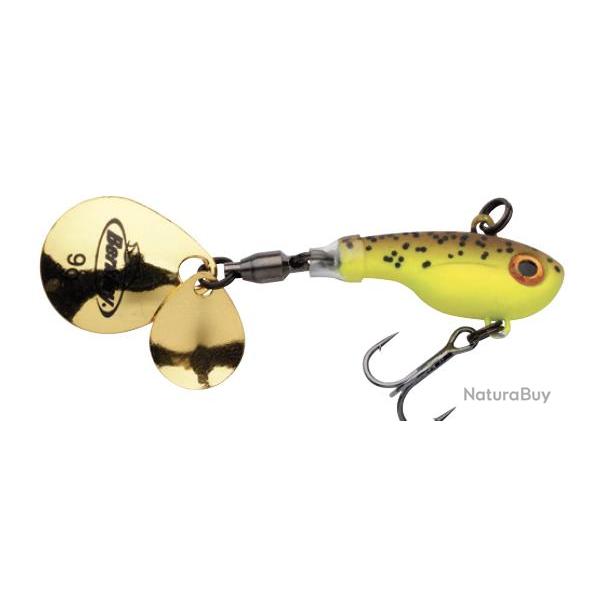 Tail Spinner Berkley Pulse Spintail 21g Brown Chartreuse