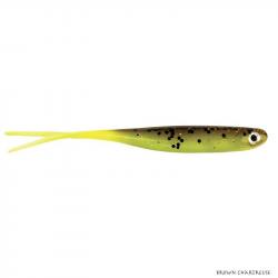 Leurre Souple Berkley Powerbait Sneakminnow Brown Chartreuse 5 cm