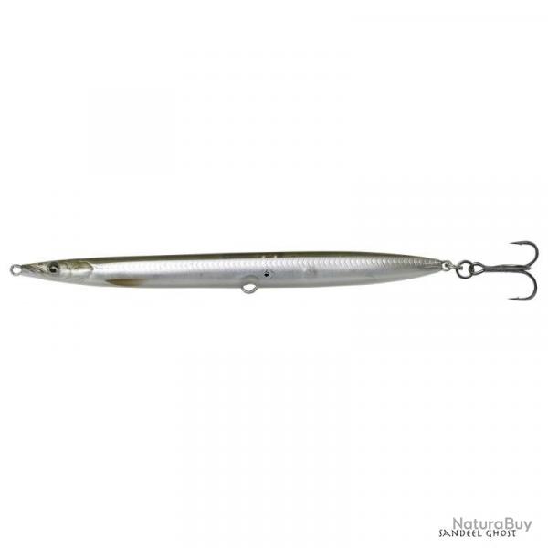 Poisson Nageur Savage Gear 3D Sandeel Pencil 9cm Sandeel Ghost