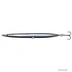 Poisson Nageur Savage Gear 3D Sandeel Pencil 9cm Black Silver