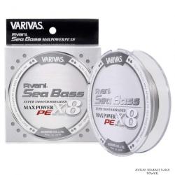 Tresse Varivas Avani Seabass Max Power Stealth Grey 150m PE 1