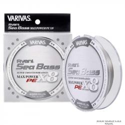 Tresse Varivas Avani Seabass Max Power Stealth Grey 150m PE 1,2
