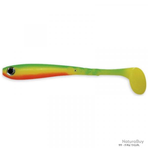 Leurre Souple Delalande Zand Shad 8cm 099 - Fire Tiger