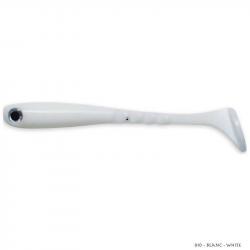 Leurre Souple Delalande Zand Shad 11cm 010 - Blanc - White