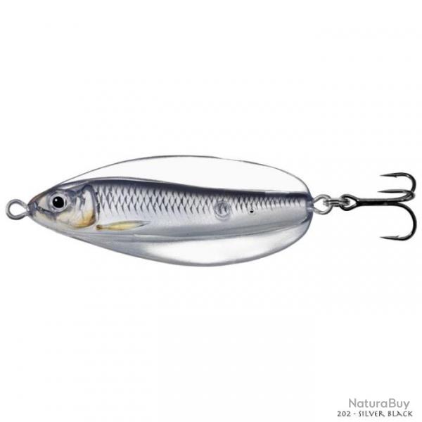 Cuiller Ondulante Live Target Erratic Shiner 6cm 202 - Silver Black