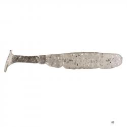 Leurre Souple Bait Breath TT Shad 8,1cm 123 - Clear White Silver