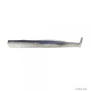 FIIISH Black Eel 15 Cm Combo Off Shore 20g Electric Blue + Recharge - Corps Leurres Souples Pour Black Minnow