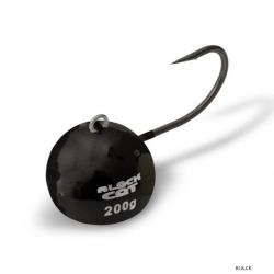 Tête Plombée Silure Black Cat Fire Ball 80g Black