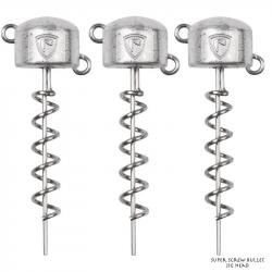 Tête Plombée Fox Rage Super Screw Bullet Jig Head 25 g
