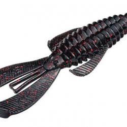 Leurre Souple Strike King Rage Bug 10cm 38 - Black Neon