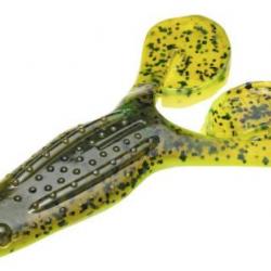 Leurre Souple Strike King Rage Toad 10cm 94 - Green Pumpkin Chart Laminate