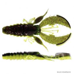 Leurre Souple Westin Crecraw Creaturebait 8,5cm Black Chartreuse