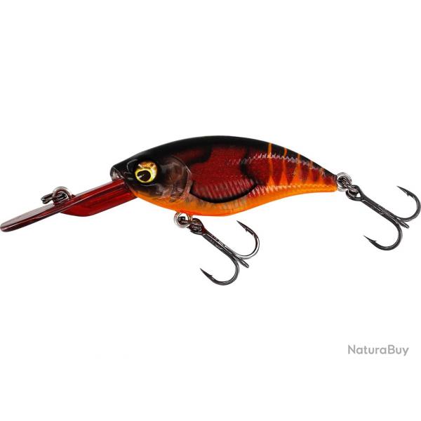 Poisson Nageur Westin Buzzbite Crankbait 6cm 3D Fire Craw