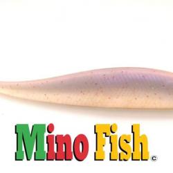Leurre Souple Target Baits Mino Fish 9cm Dos Mauve