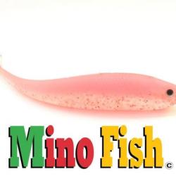 Leurre Souple Target Baits Mino Fish 9cm Dos Rose