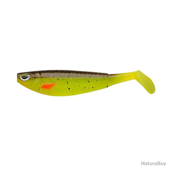 Leurre souple Berkley Sick Flanker 6cm Brown Chartreuse