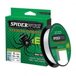 Tresse Spiderwire Stealth Smooth 8 Braid Translucent 150m 23/100