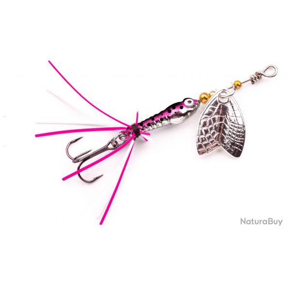 Cuiller Tournante Spro Larva Mayfly Micro Spinner 4g Rainbow Trout