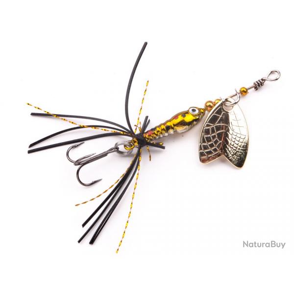 Cuiller Tournante Spro Larva Mayfly Micro Spinner 4g Brown Trout