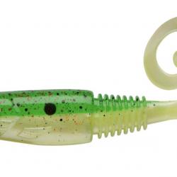 Leurre souple Berkley Sick Curl 8cm Hot Firetiger