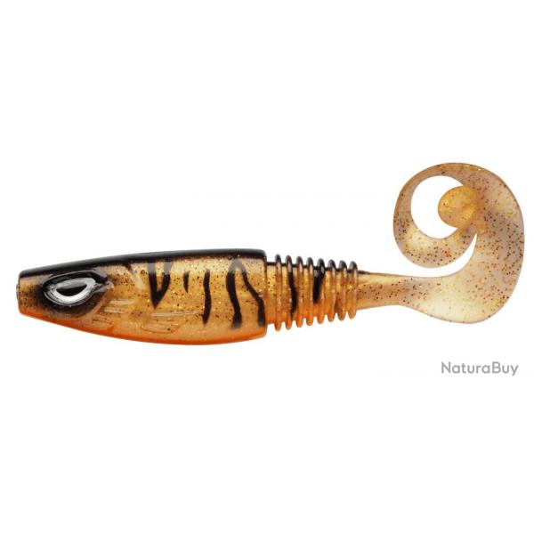 Leurre souple Berkley Sick Curl 12cm Motoroil Burbotut