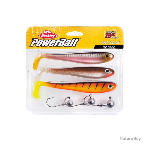 Kit Leurres Souples Berkley Pro Pack Pike