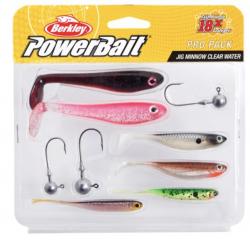 Kit Leurres Souples Berkley Pro Pack Jig Minnow Clear Water