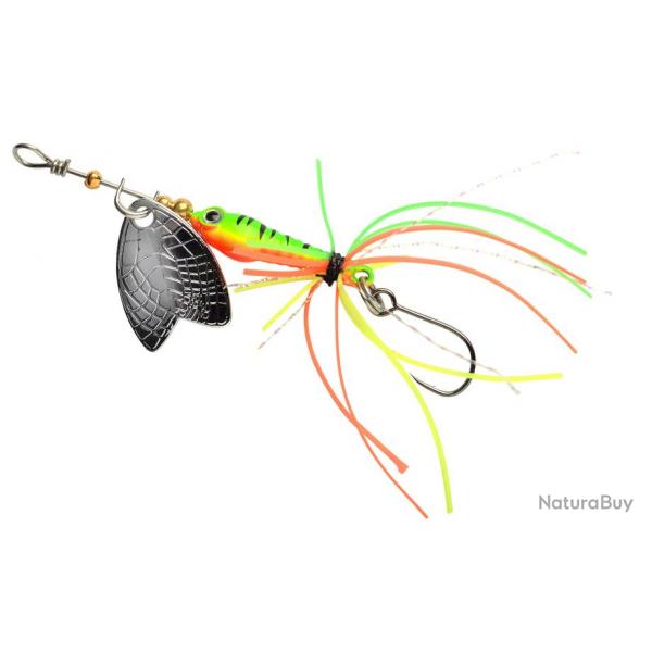 Cuiller Tournante Spro Larva Mayfly Micro Spinner 4g Single Hook Firetiger