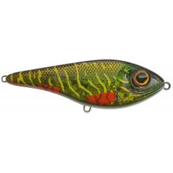 Poisson Nageur CWC Buster Swim Bait 13cm 755G - Green Motoroil Pike UV