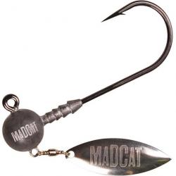Tête plombée Madcat Jighead Silure With Blade 40 g