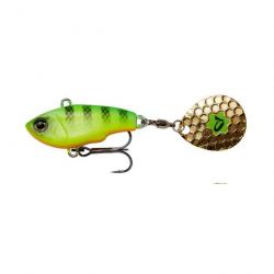 Poisson Nageur Savage Gear Fat Tail Spin 6,5cm Fire Tiger 16g 6,5cm