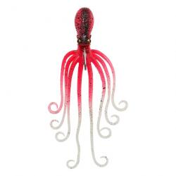Leurre Souple Savage Gear 3d Octopus 10cm UV Pink Glow
