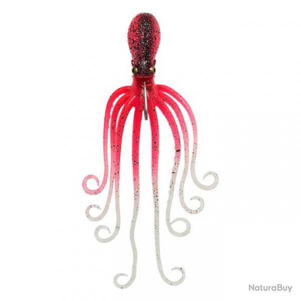 Leurre Souple Savage Gear 3d Octopus 15cm UV Pink Glow