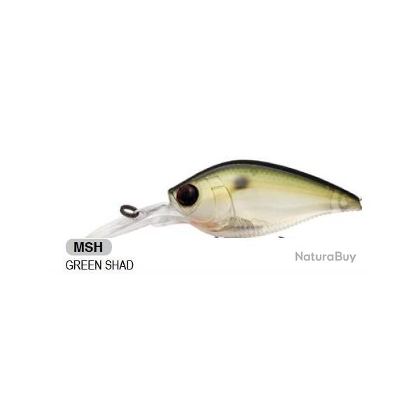 Poisson Nageur Yo-Zuri 3DB Crank 1.5 MR 6cm Green Shad