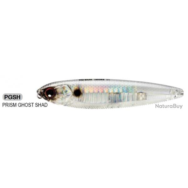 Poisson Nageur Yo-Zuri 3DB Pencil (F) 12,5cm Prism Ghost Shad