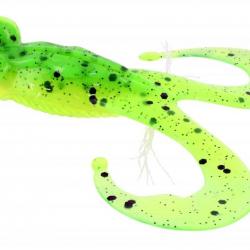 Leurre souple Gunki Bull Frog 100 Lime Chart Pepper