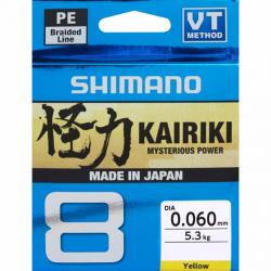 Tresse Shimano Kairiki 8 150m Yellow 13/100