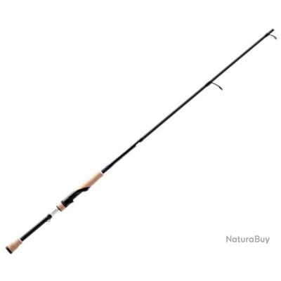 Canne à Pêche 13 Fishing Omen Black Spinning - 216 Cm, 138g - Blank Toray 36T, Anneaux Fuji K, Poignée Liège - Pour Pêche Sportive