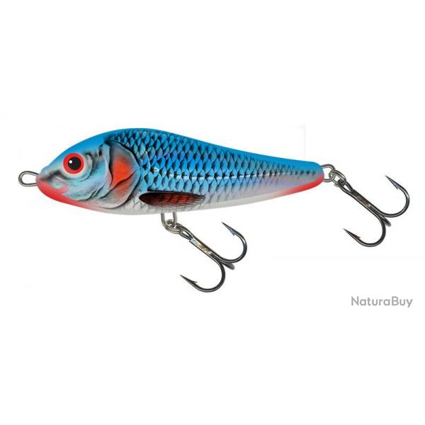 Poisson Nageur Salmo Rattlin Slider 11cm Bleeding Blue Shad