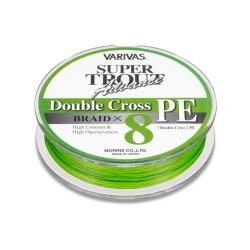 Tresse Varivas Super Trout Double Cross PE Vert PE 0,6