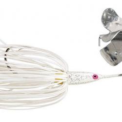 Buzzbait Strike King Tri-Wing Mini Buzz King White
