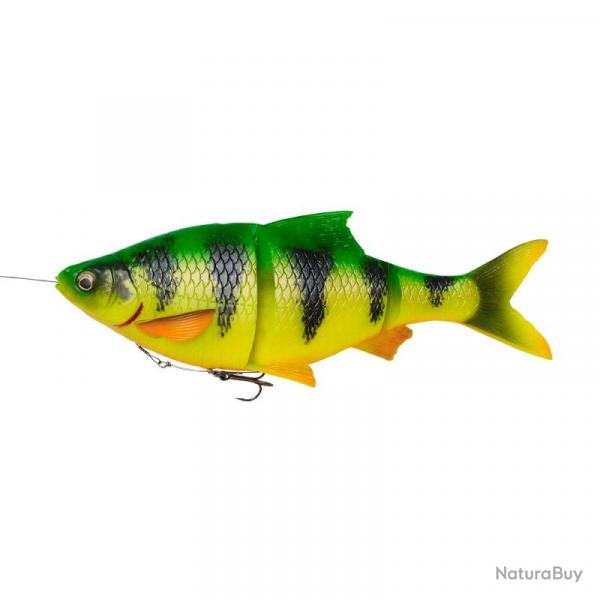 Leurre Souple Savage Gear 4D Line Thru Roach 18cm Moderate Sink Fire Tiger