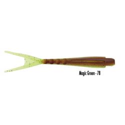 Leurre Souple Delalande Zand Finess 18cm 78 - Magic Green