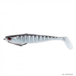 Leurre Souple Monté Delalande Neo Shallow 9cm 123 - Sky Black