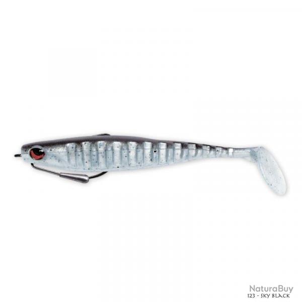 Leurre Souple Mont Delalande Neo Shallow 9cm 123 - Sky Black