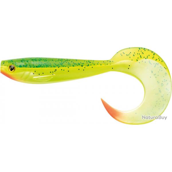 Leurre souple Fox Rage Pro Grub 10cm Lemon Tiger UV