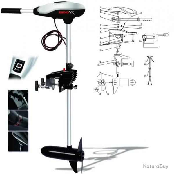 Moteur lectrique Rhino VX 65