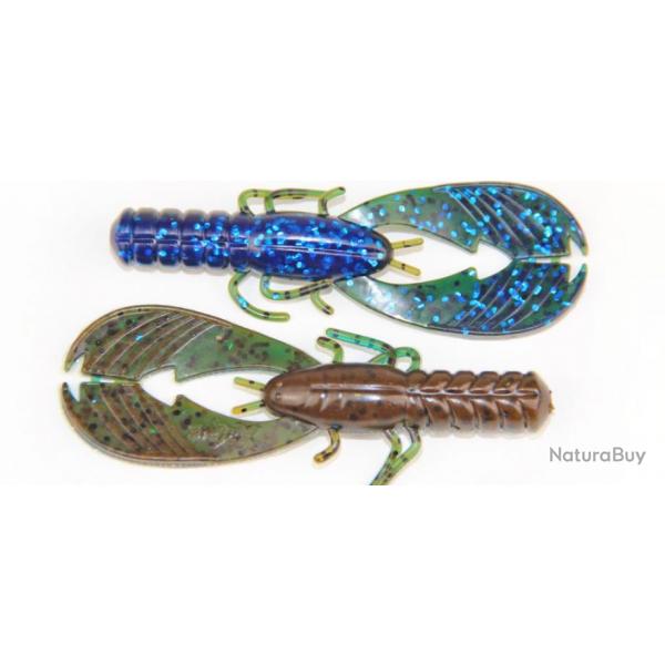 Leurre Souple X Zone Muscle Back Finesse 3,25" Okeechobee Craw