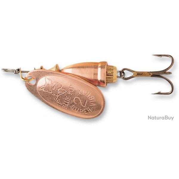 Cuiller tournante Blue Fox Vibrax Original Cuivre 2 - 6g