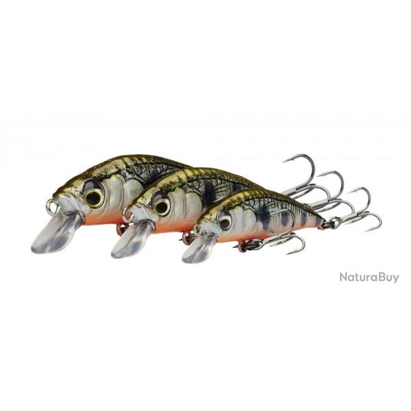 Poisson Nageur Savage Gear 3D sticklebait Twitch 6,5cm Olive Smolt